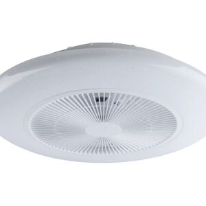 Intec Ventilatore da soffitto Ponente, bianco, Ø 55 cm, CCT, dimmerabile,  IP20