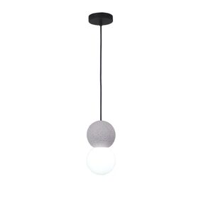 Leroy Merlin Lampadario Design Biglia grigio in cemento