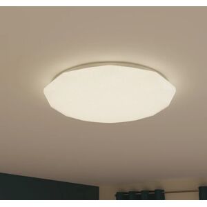 Inspire Plafoniera LED moderno New Lilly, bianco Ø 60 cm, luce CCT, 3500 LM