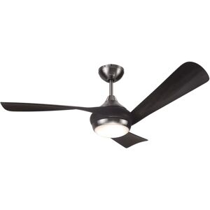 Inspire Ventilatore da soffitto Vadillo, noce scuro, Ø 122 cm, CCT, dimmerabile,  IP20