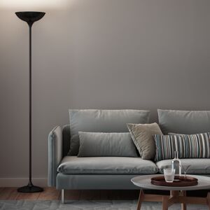 Inspire Lampada da terra Galata nero, H 183 cm, E27 2xMAX60W