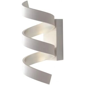 FAN EUROPE Applique LED HELIX in alluminio bianco e argento 9W 3000K (Luce calda)