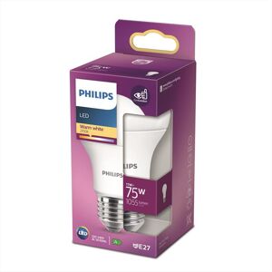 Philips Led Goccia 75w E27 2700k Non Dim-white