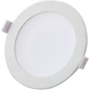 Faretto Led da incasso 10W Rotondo Cornice bianca Apertura 90 gradi Bianco freddo 6000K Aigostar