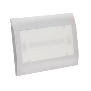 Lampada di emergenza Led Argento 2,5w da incasso per scatola 503 Bianco freddo 6500K Wisdom