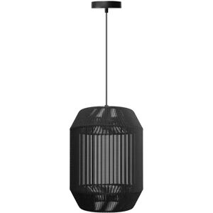 Lampadario da soffitto Cage Nero 1 x E27 Aigostar