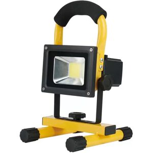 Faro Led da lavoro portatile 20W Nero e giallo IP54 Bianco neutro 4000K Novaline