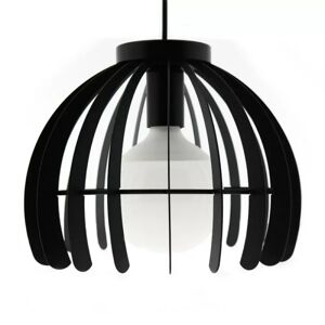 Lampadario da soffitto Trang Nero 1 x E27 M LEDME