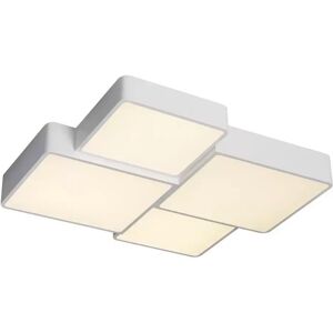 Lampadario Led da soffitto Emin Bianco 84W Dimmerabile con temperatura colore regolabile con telecomando M LEDME