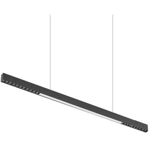 Lampadario Led da soffitto Vienna II Nero 40W Bianco caldo 3000K M LEDME