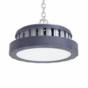 Campana Led industriale Infinity 100W Nera IP44 Bianco freddo 6000K M LEDME