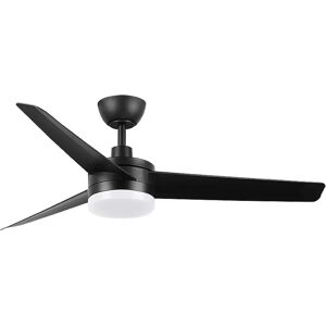 Lampadario Ventilatore da soffitto Black Curve 24W illuminazione Led regolabile con telecomando M LEDME