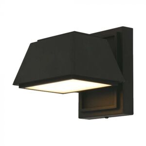 V-Tac Vt-1192 Lampada Led Da Parete Rettangolare 15w Doppio Fascio Luminoso 120lm/w Colore Nero 4000k Design Moderno Ip65 Sku 23027