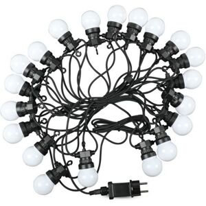 V-Tac Vt-71020 Catenaria Luminosa Led Lampadine 20pcs 6000k 10m Raccordabile Con Ingresso E Uscita 2pin Ip44 - Sku 217440