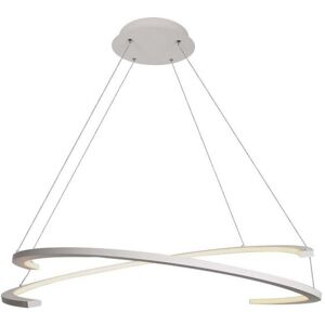 V-Tac Vt-7908 Lampadario Led A Sospensione Doppia Mezzaluna 48w Corpo Bianco 80*120cm 3000k Triac Dimmerabile 3000k - 14986