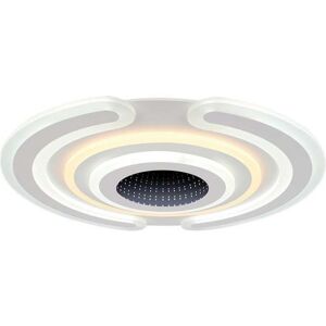 V-Tac Vt-7960 Lampadario Led 95w Decorativo Dimmerabile Effetto 3d Con Telecomando D52*5cm Cct 3in1 3000k+6500k - 15358