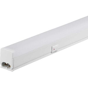 V-Tac Pro Vt-065 Plafoniera Lineare Led Raccordabile 7w Tubo T5 60cm Chip Samsung Con Switch On/off Luce 6400k Sku 21694