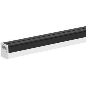 V-Tac Vt-4140 Plafoniera Led Lineare Raccordabile 40w Ik08  A Parete O A Sospensione 120cm Colore Nero 4000k - 23000