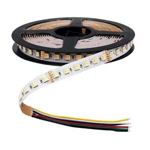 V-Tac Vt-5050 Striscia Led 24v Smd5050 5m 24w/m 60led/m 70lm/w Color Change 3in1+rgb Waterproof Ip65 - Sku 2896