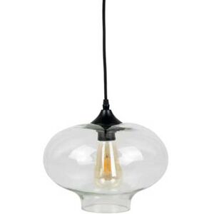 V-Tac Lampadario Moderno 1mt E27 Elegant Stylish Ф265mm - Trasparente Artistic Shape Vt-7229