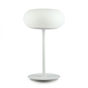 V-Tac Vt-7353 Lampada Da Tavolo Led 25w Touch Circolare Opaca Luce Bianco Caldo 3000k Dimmerabile Ip20 - Sku 40081