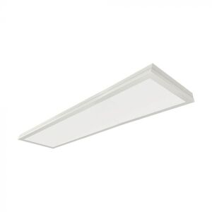 V-Tac Vt-6147 Set 6 Pezzi Pannello Led 120*30cm 40w 110lm/w 2in1 Montaggio A Plafone E Incasso Luce 4000k - 216625