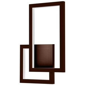 V-Tac Vt-11120 Lampada Led Da Parete Geometrica Doppio Rettangolo E Quadrato 20w Colore Corten Design Moderno 4000k Ip20 Sku 6841