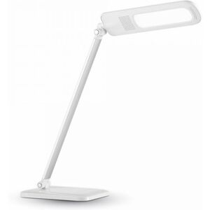 V-Tac Vt-1009d Lampada Da Tavolo Led Orientabile 7w Cambia Colore 3in1 Dimmerabile Cct Corpo Bianco- Sku 7039