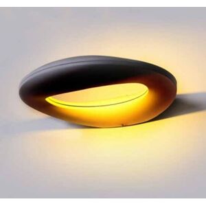 V-Tac Vt-811 Lampada Led 10w Da Parete Alluminio Nero Wall Light Bianco Caldo 3000k Ip20 - Sku 8309