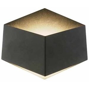 V-Tac Vt-803 Lampada Led 3w Da Parete Alluminio Nero Wall Light Bianco Naturale 4000k Ip20 - Sku 8347