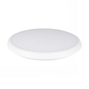 V-Tac Pro Vt-12s Plafoniera Led 12w Chip Samsung Soffitto Circolare Corpo Slim Bianco Ip65 Bianco Freddo 6400k - Sku 936