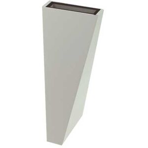 V-Tac Vt-826 Lampada Led Cob 6w Da Parete Alluminio Grigio Wall Light Bianco Naturale 4000k Ip65 - Sku 218300