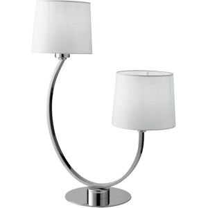 Lampada da Tavolo Lume I ASTORIA L2 Cromo 40W