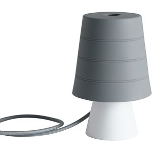 Lampada da Tavolo Lume I DRUM L GRI Grigio 40W