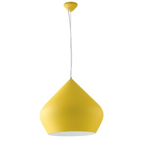 Lampadario Sospensione Led Tholos Moderno Colore Giallo 60W Mis 52 x 45 cm