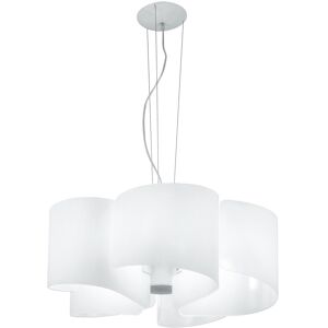 Lampadario Sospensione Immagine Class Colore Bianco 60W Mis 63 x 120 cm