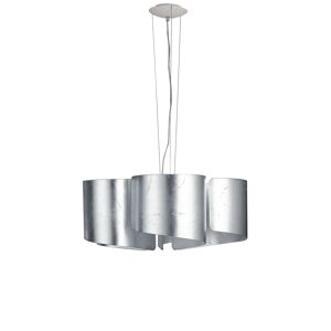 Lampadario Sospensione Imagine Class Colore Silver 60W Mis 63 x 120 cm