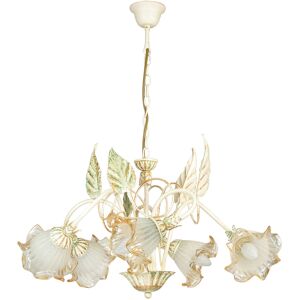 Lampadario Primavera Decorative Colore Avorio 40W Mis 62 x 100 cm