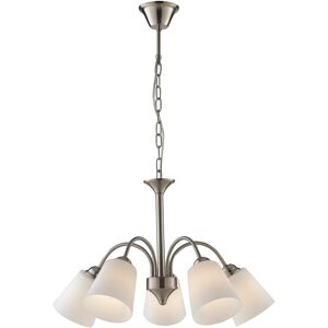 Lampadario 1162 Decorative Colore Nickel 40W Mis 60 x 80 cm