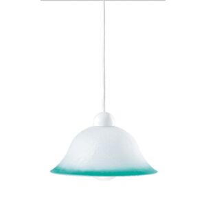 Lampadario Sospensione Settecento Henging Colore Bianco Verde 60W