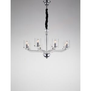 Lampadario Aurora Elegance Colore Trasparente 40W