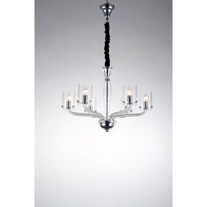 Lampadario Aurora Elegance Colore Trasparente 40W