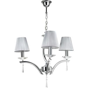 Lampadario Orchestra, Classico Colore Cromo 40W