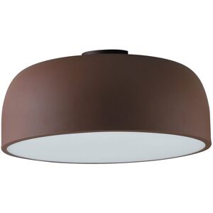 Lampadario Plafoniera Led Bistrot, Moderno, Colore Bronzo, 60W, Dim. 38 x 19,5 cm