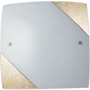 Lampadario Plafoniera Paris Class Colore Oro 60W Mis 40 x 40 cm