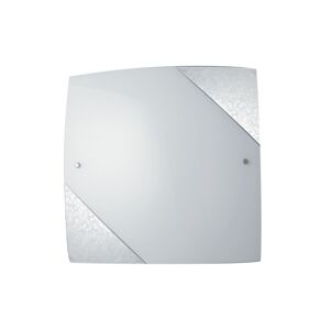 Lampadario Plafoniera Paris Class Colore Silver 60W Mis 30 x 30 cm