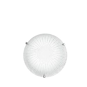Lampadario Plafoniera Led Chantal Ceiling Lamp Colore Bianco 15W Mis 30 cm
