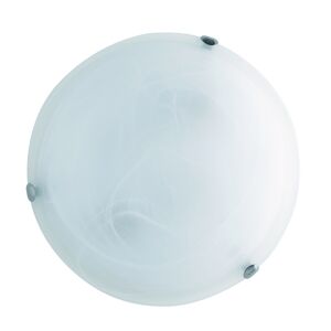 Lampadario Plafoniera Led Luna Ceiling Lamp Colore Bianco 24W Mis 40 cm