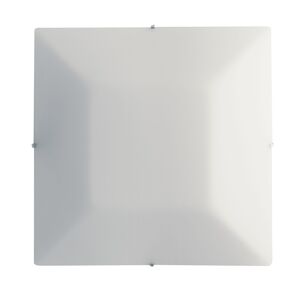 Lampadario Plafoniera Osiride Ceiling Lamp Colore Bianco 60W Mis 40 x 40 cm