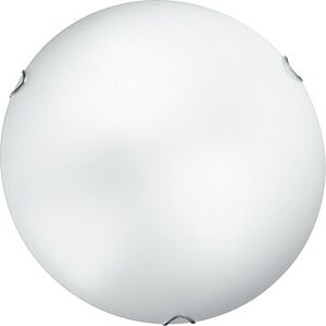 Lampadario Plafoniera Obl0 Ceiling Lamp Colore Bianco 60W Mis 50 cm